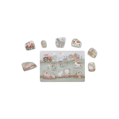 Little Dutch Puzzle en bois avec son Little Farm