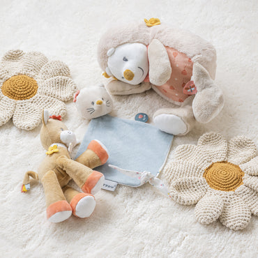 Nattou Doudou Mila, Lana & Zoe - Lana 20 cm