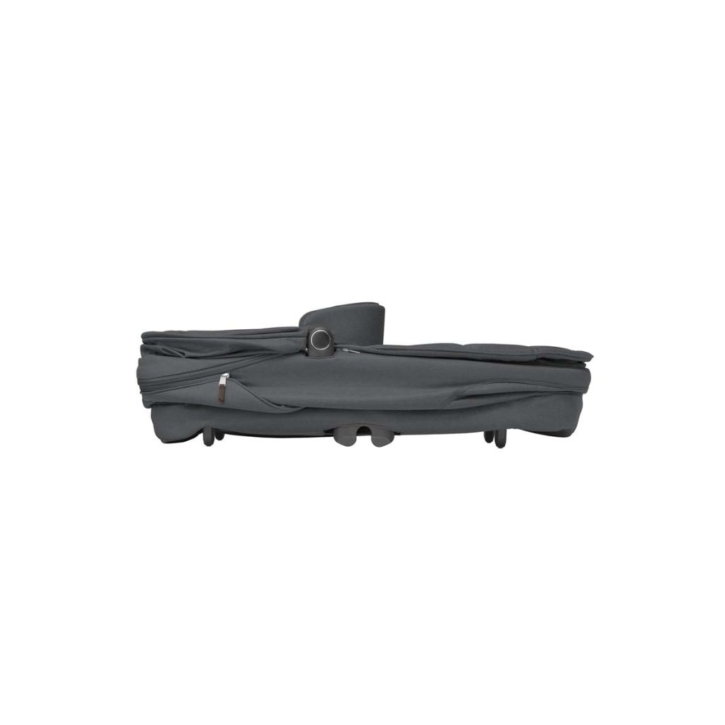Maxi-Cosi Kinderwagen 5-in-1 Oxford Twillic Graphite + Sense draagmand + adapter + autostoel Pebble 360 pro 2 + basis Familyfix 360 Pro