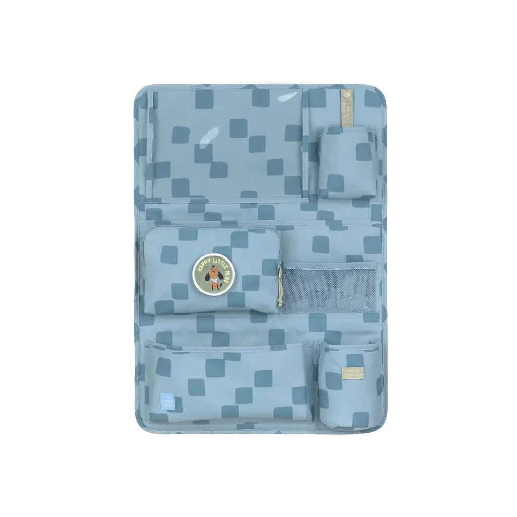 Lässig Opbergtas Car Wrap-to-go Pattern Party blauw