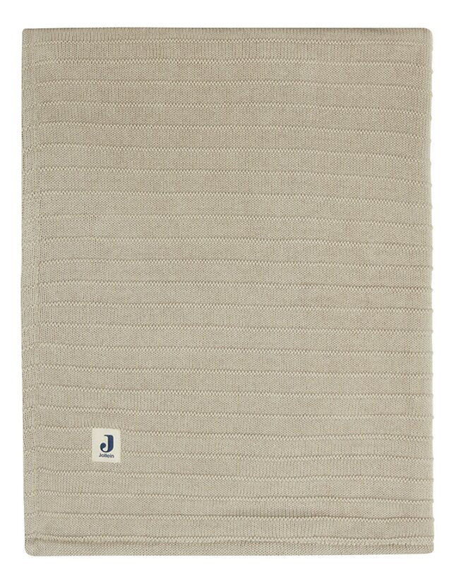 Jollein Deken voor bed Pure Knit Velvet Nougat