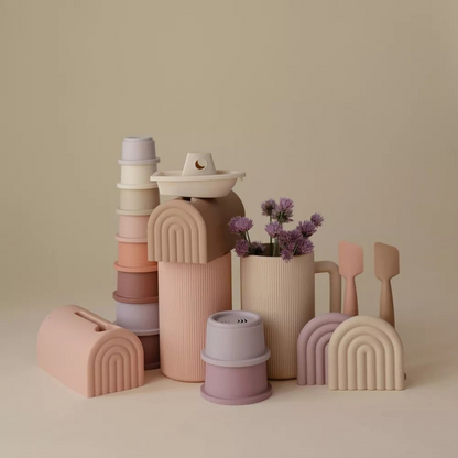 Mushie Shampoobeker Shifting Sand