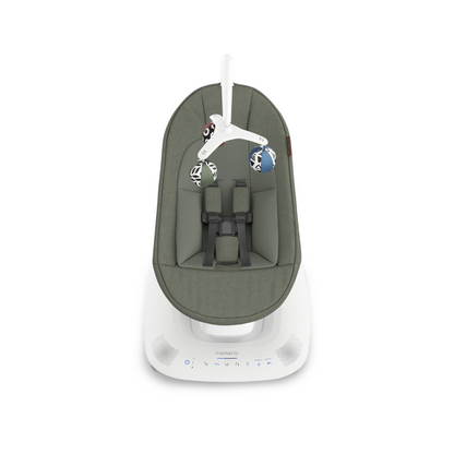 UPPAbaby Mamaroo Schommelstoel met inlegkussen Camila Dark Green