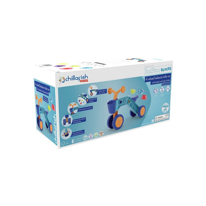 Chillafish Loopfiets ItsiBitsi Oranje Blauw