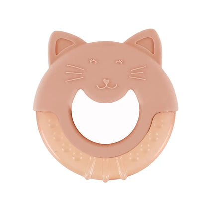 Trixie Baby Koelbijtring Mrs. Cat roze