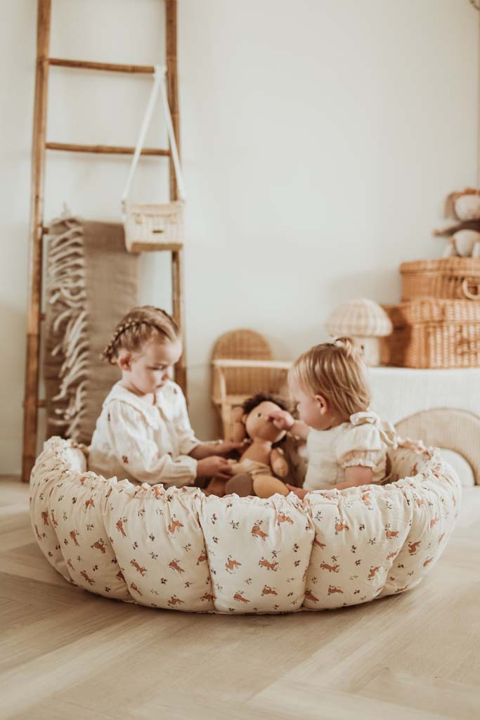 Play&Go Babymat Cocoon Bloom Rabbit Beige