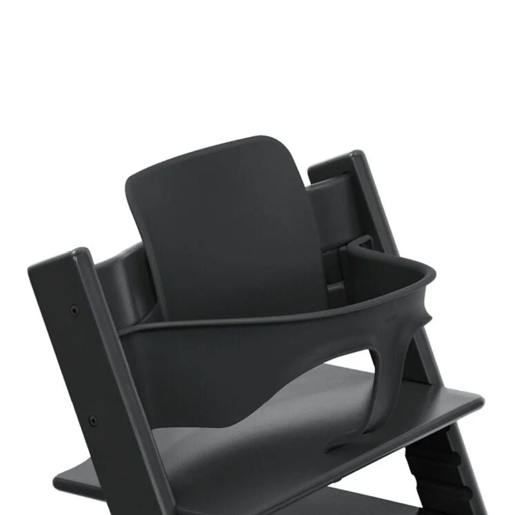 Stokke® Eetstoel Tripp Trapp® Bundel Black + Babyset² + Eettablet
