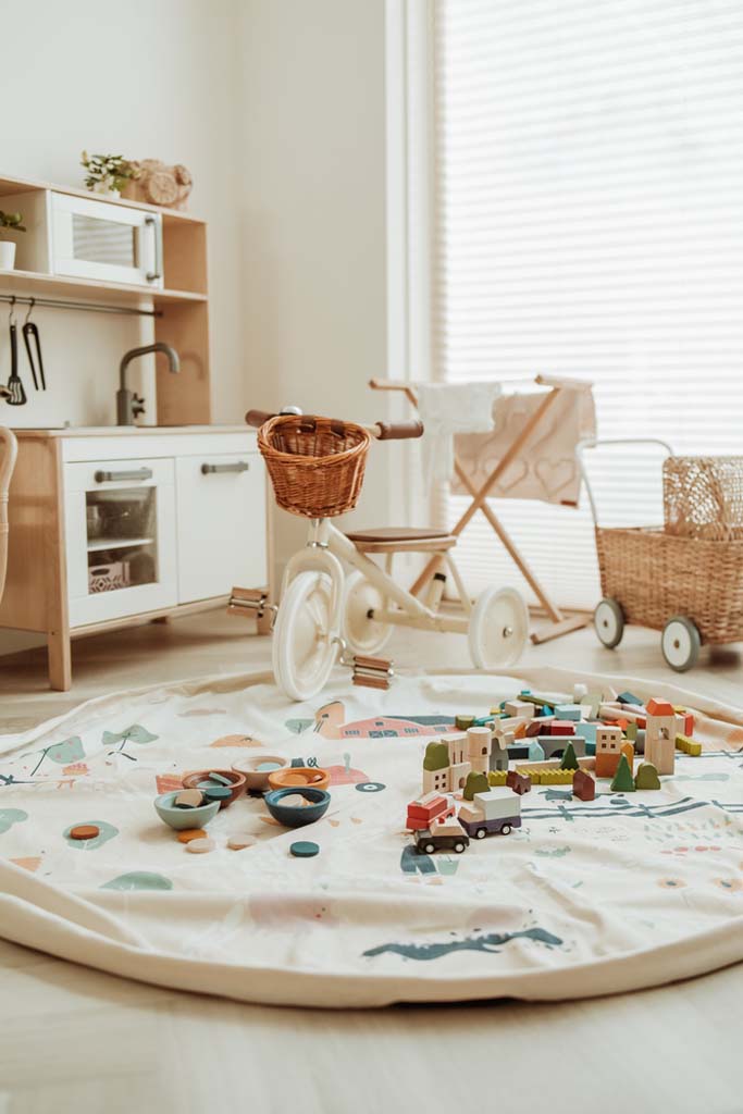 Play&Go Speeldeken /Opbergtas Noomad Farm toy