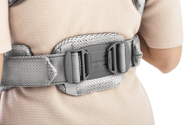 BabyBjörn Porte-bébé combiné Harmony 3D-mesh argenté