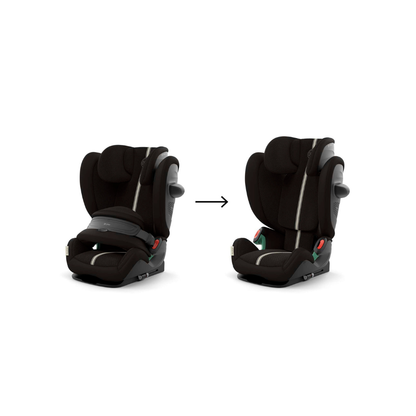 Cybex Siège-auto Pallas G3 Groupe 1/2/3 Plus Moon Black