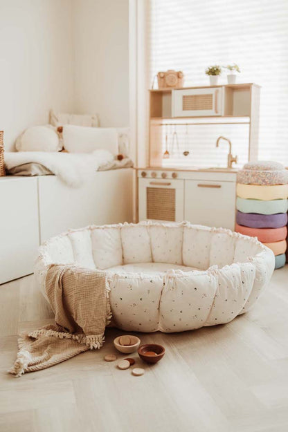 Play and Go Coco Moon Organic playmat, cocoon & organizer 130 cm