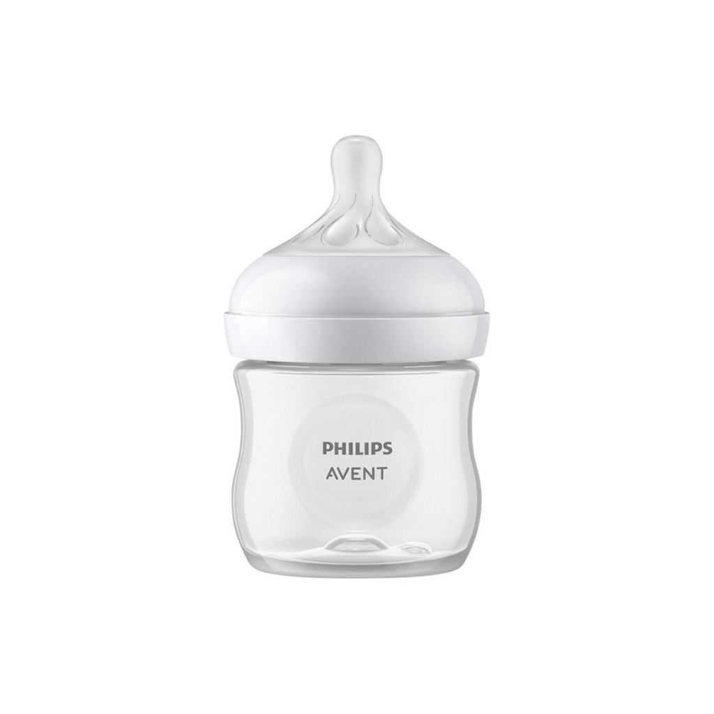 Philips AVENT Zuigfles Natural Response transparant 125 ml - 3 stuks