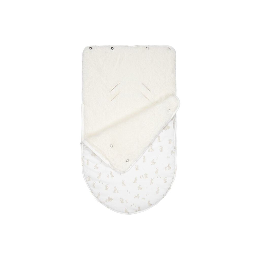 Little Dutch Chancelière pour siège-auto portable Baby Bunny