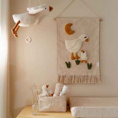 Little Dutch Tetradoek Newborn Naturals Little Goose Beige L 70 x B 70 cm - 2 stuks