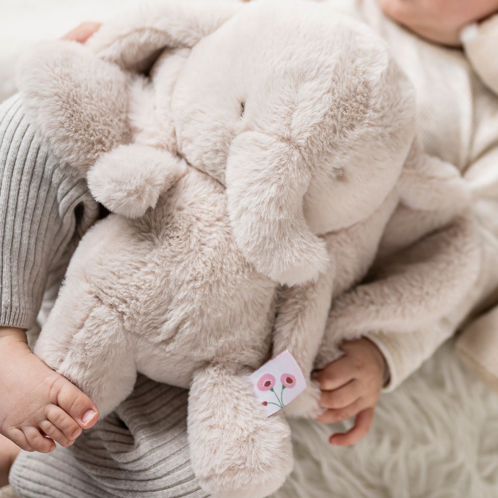 Nattou Peluche éléphant sable