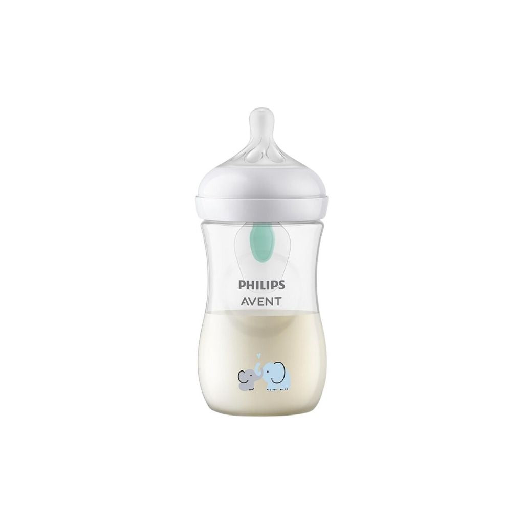 Philips AVENT Biberon Natural Response AirFree Eléphant transparent 260 ml - 3 pièces