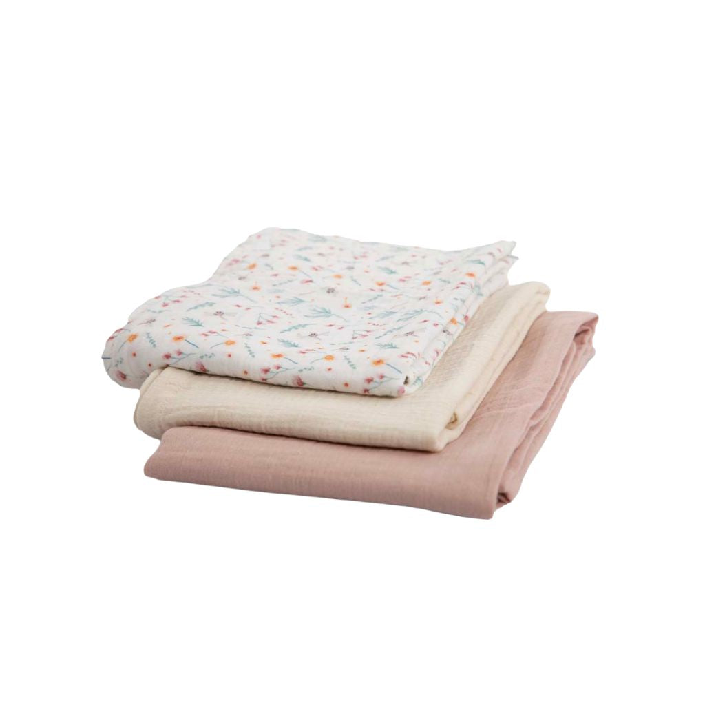 Dreambee Tetradoek Oscar Flowers - 3 stuks