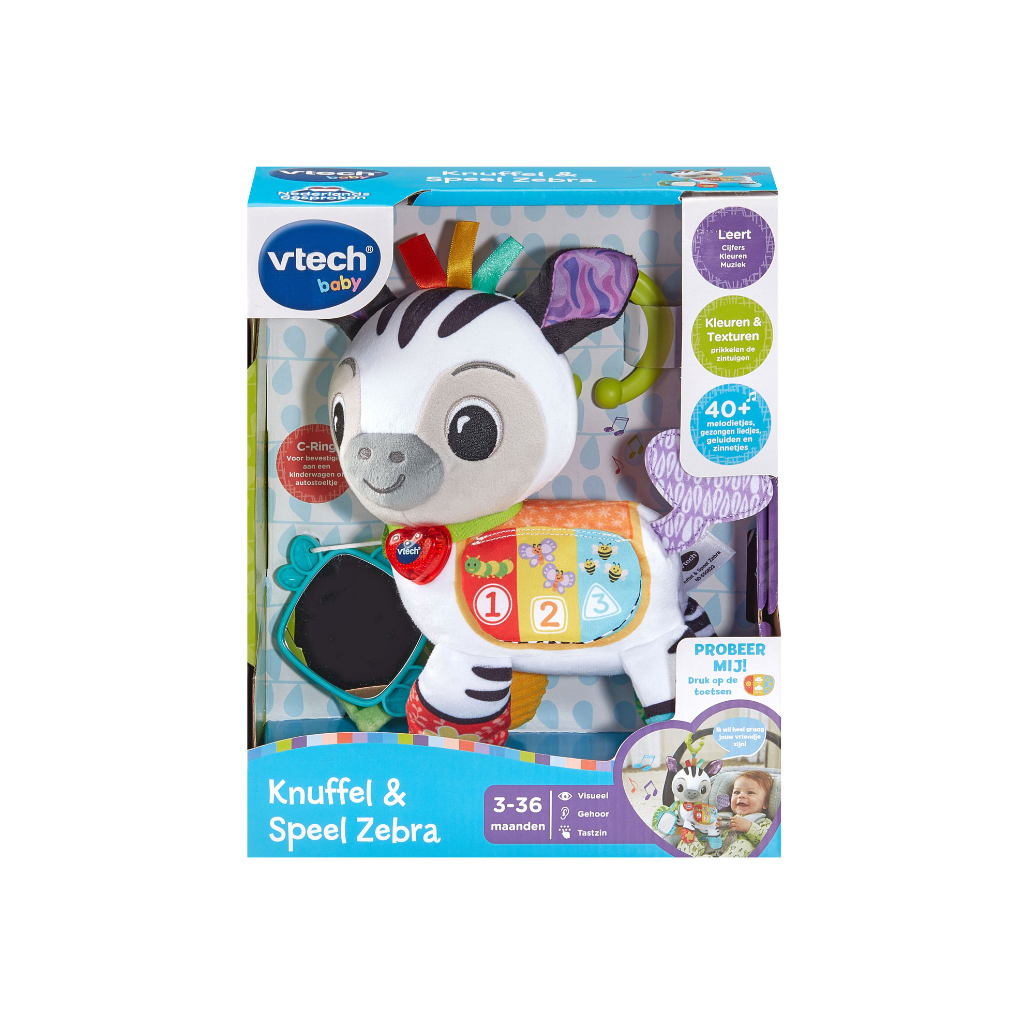 VTech Activiteitenspeeltje Timeo de kleine zebra NL