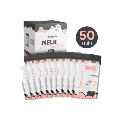 Mammie Bewaarzakjes voor moedermelk - 50 stuks