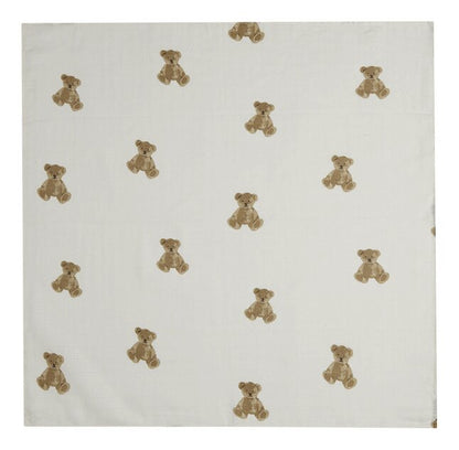 Jollein Tetradoek Teddy Bear - 3 stuks