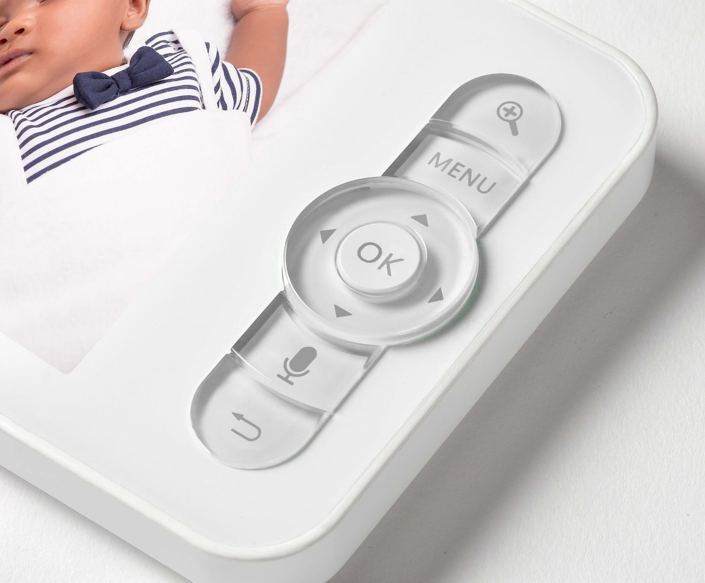 Béaba Babyphone avec caméra Zen Night Light blanc