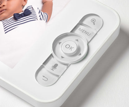 Béaba Babyphone avec caméra Zen Night Light blanc