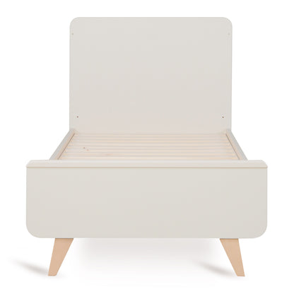 Quax Chambre de bébé 3 pièces (lit évolutif + commode avec rallonge + armoire 2 portes) Loft Clay