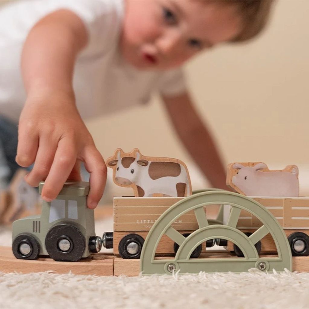Little Dutch Set de jeu Little Farm train