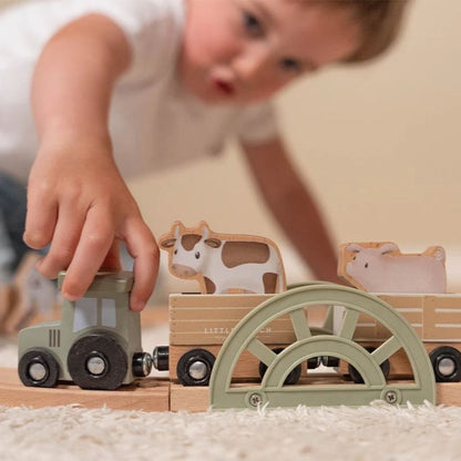 Little Dutch Set de jeu Little Farm train