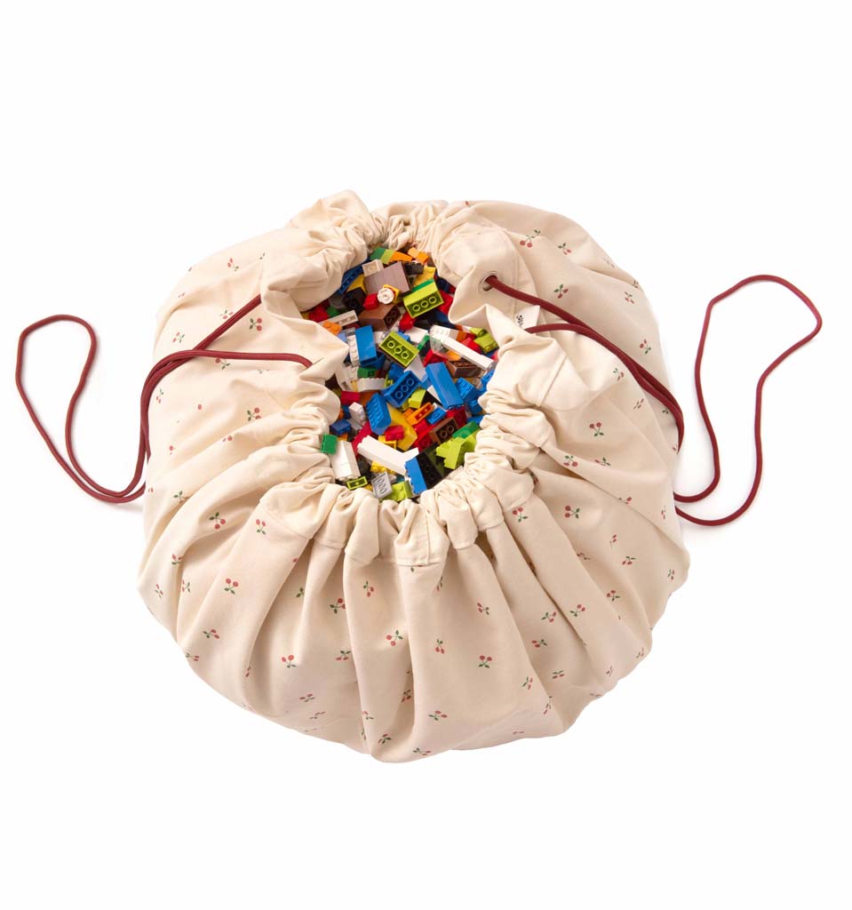 Play&Go Speeldeken /Opbergtas Noomad Cherry cherry