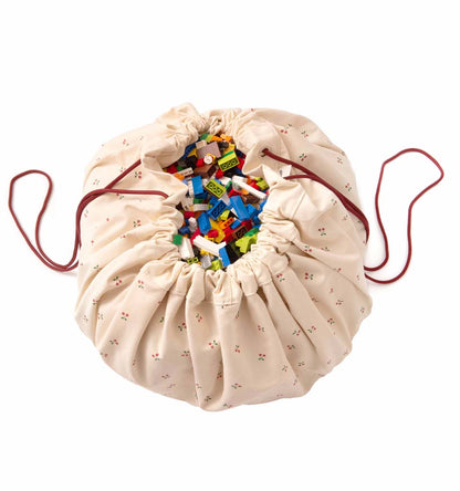 Play&Go Speeldeken /Opbergtas Noomad Cherry cherry