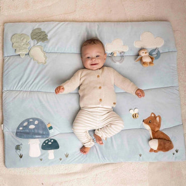 Little Dutch Tapis pour parc Forest Friends bleu 