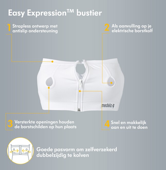 Medela Bustier Easy Expression M zwart