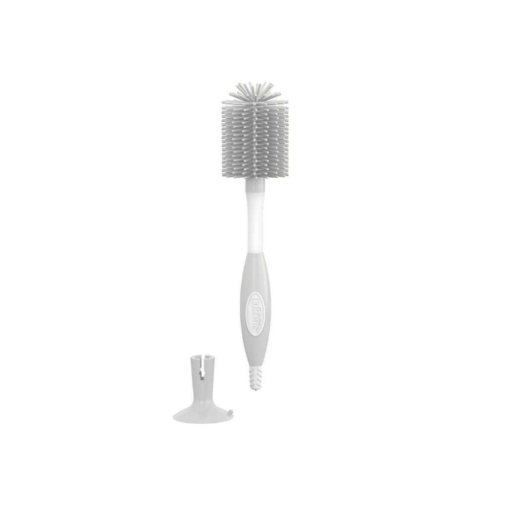 Dr. Brown's Flessenborstel Siliconen Grey