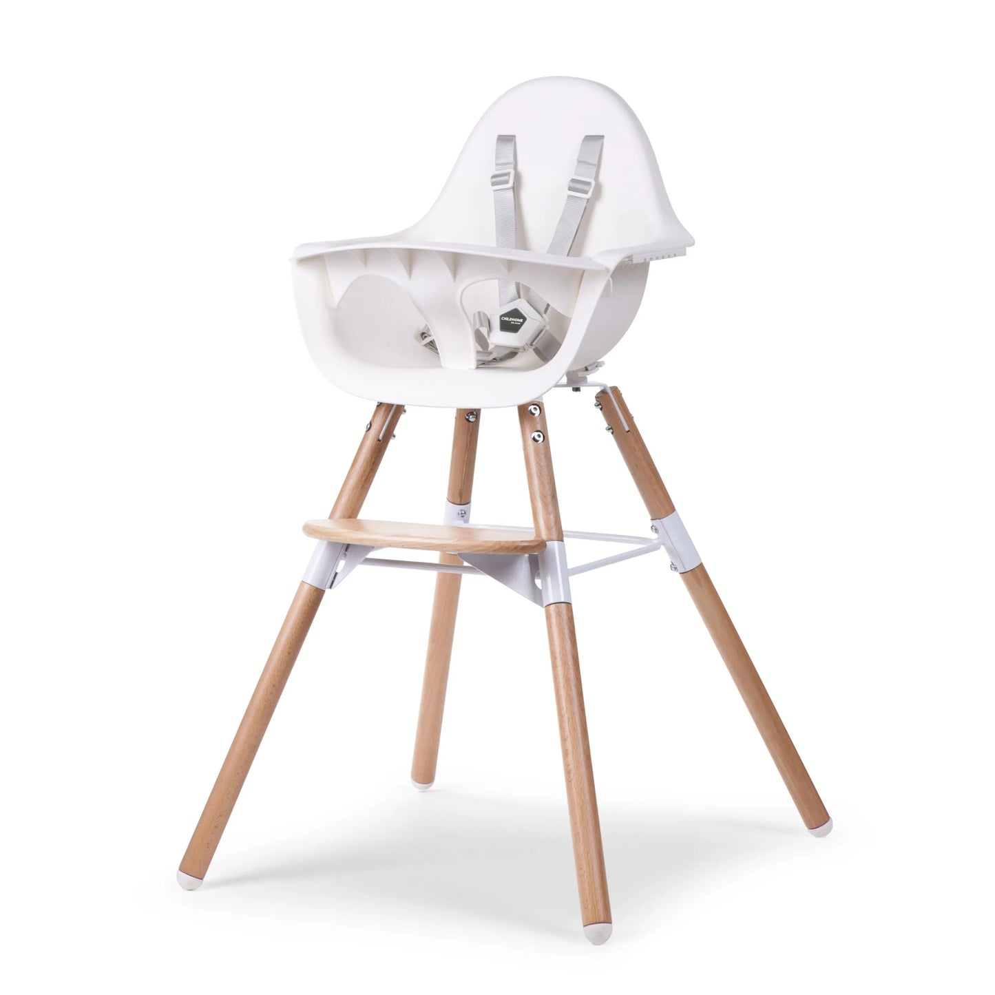 Childhome Eetstoel Evolu 2 Naturel/wit