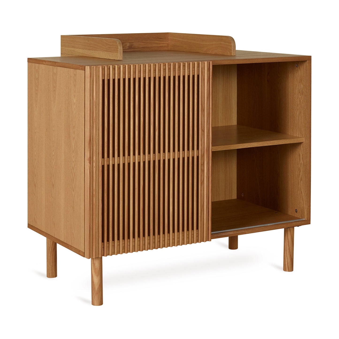Quax 2-delige babykamer (bed L 140  x B 70 cm + commode met verlengstuk) Hai No Ki Natural Ash