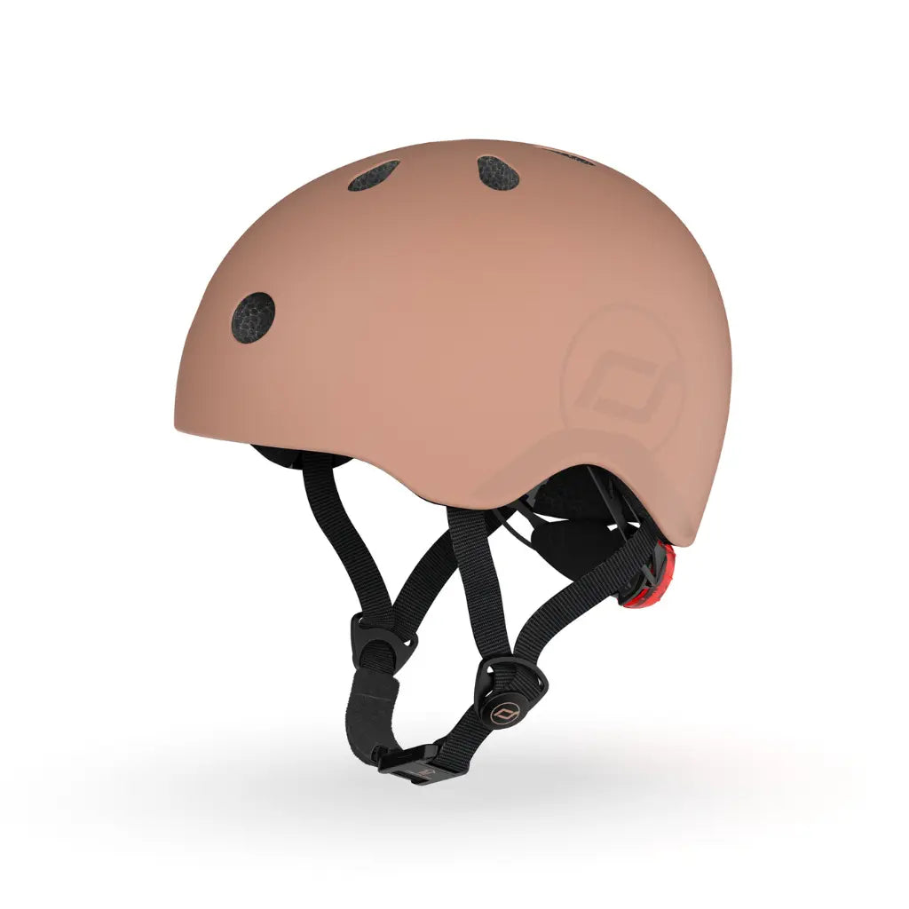Scoot and Ride Kinderfietshelm Mocha S