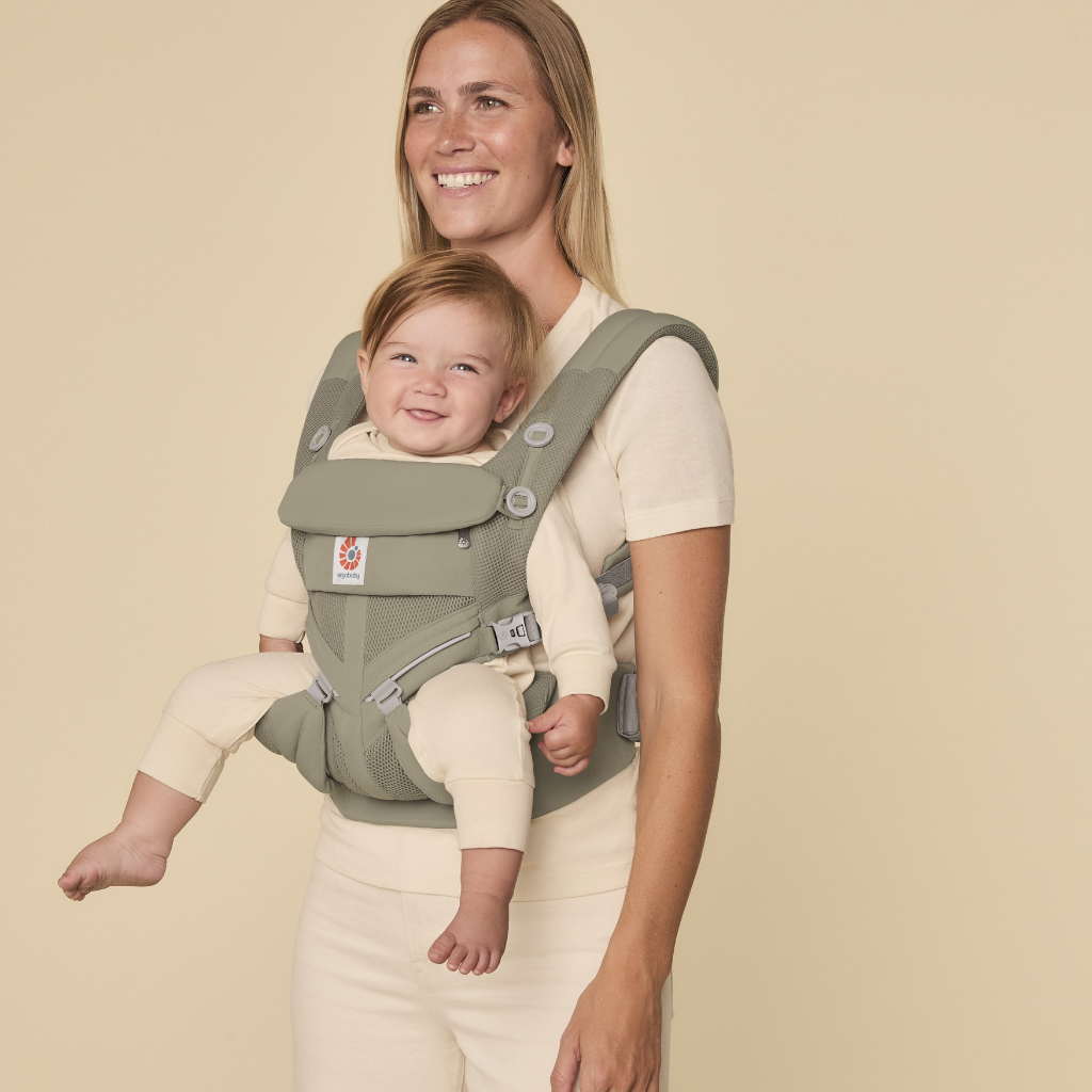 Ergobaby Draagzak Omni Classic Mesh Soft Olive