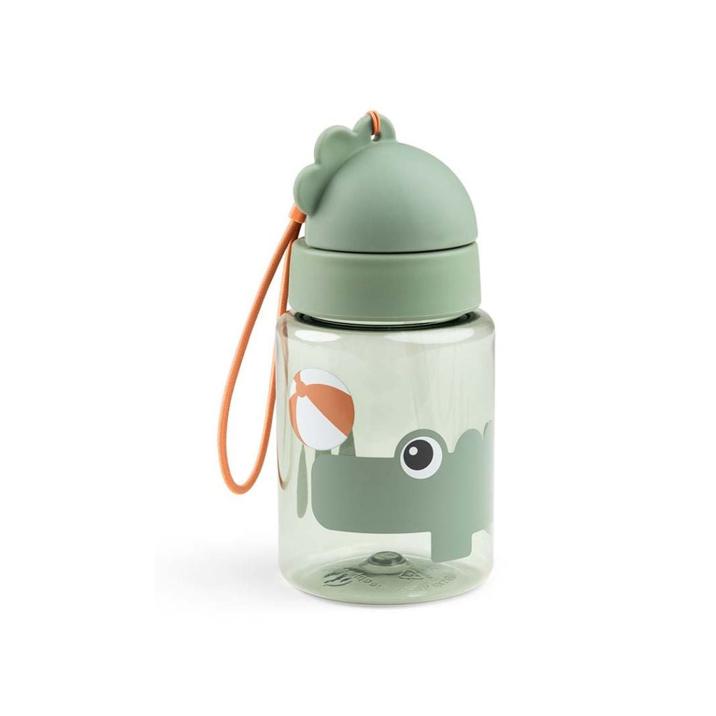 Done By Deer Gourde avec paille Playground vert 280 ml