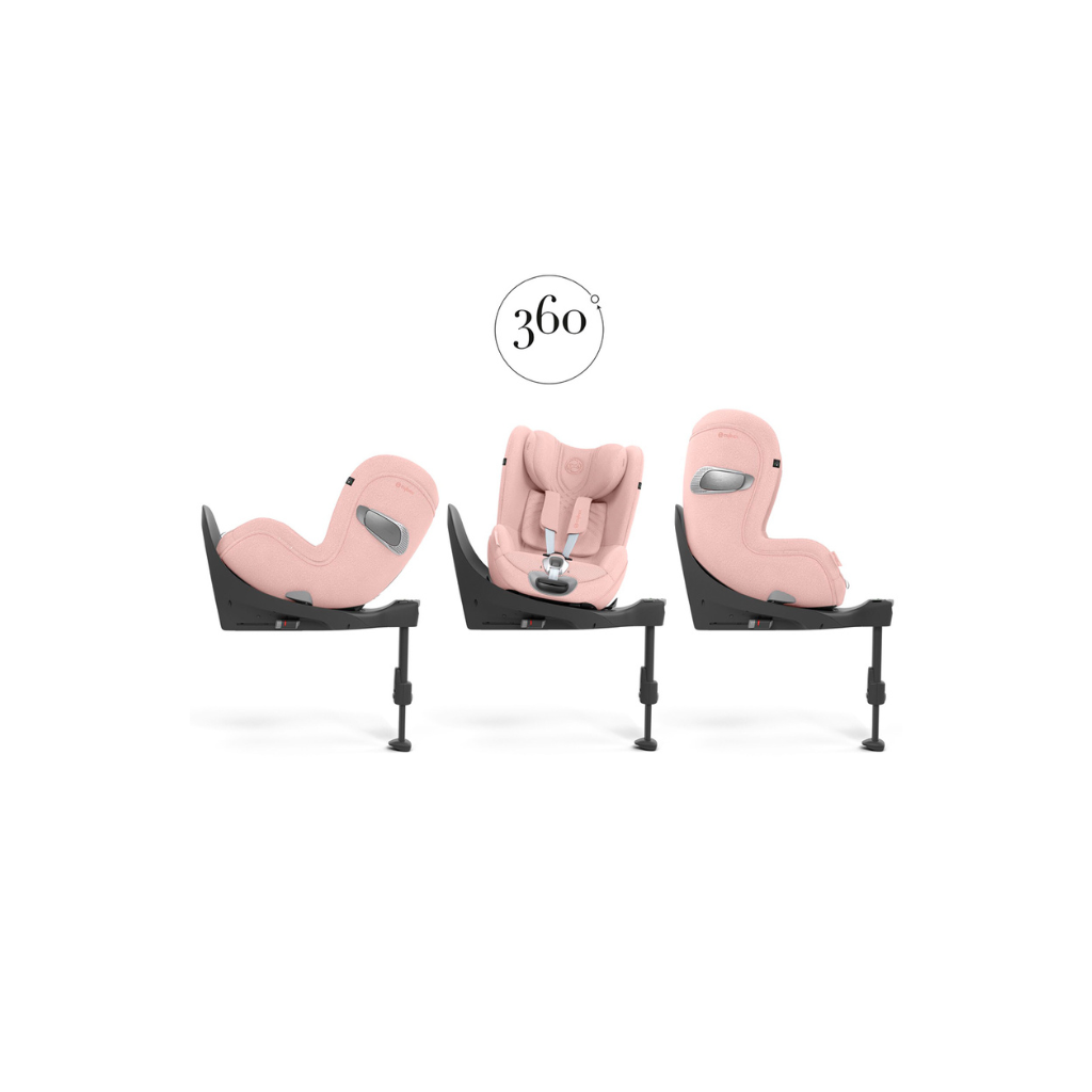 Cybex Autostoel Sirona T Plus i-Size Groep 0/1 Peach Pink