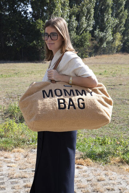Childhome Sac à langer Mommy Bag teddy brun