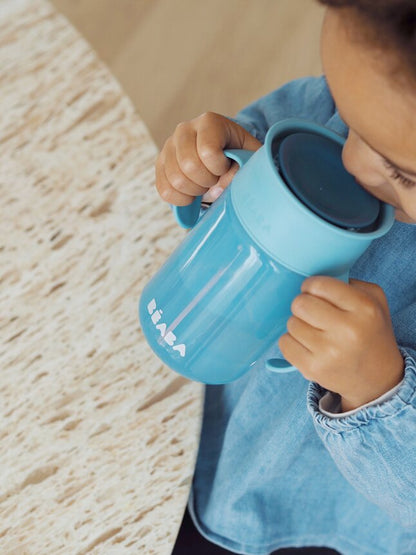 Béaba Gobelet d'apprentissage 360° bleu 340 ml