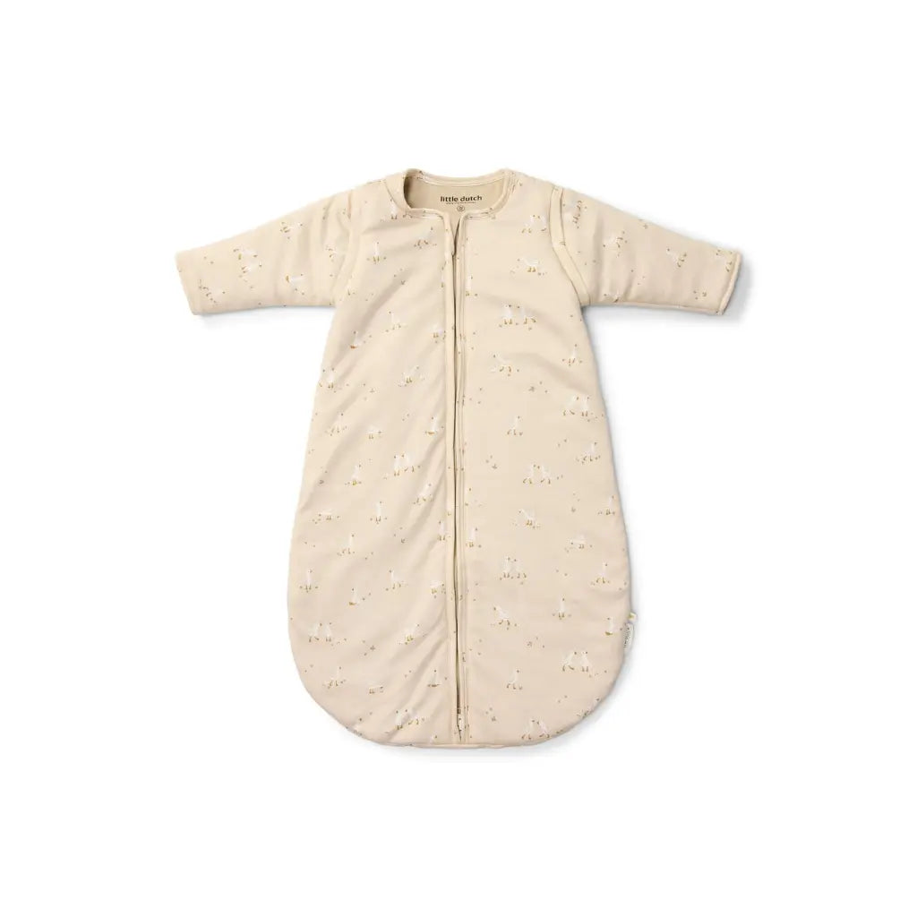 Little Dutch Winterslaapzak Newborn Naturals Little Goose TOG 2,6 Beige 60 cm