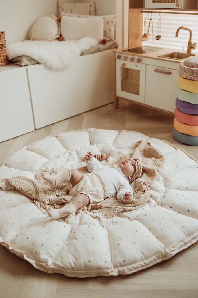 Play and Go Coco Moon Organic playmat, cocoon & organizer 130 cm