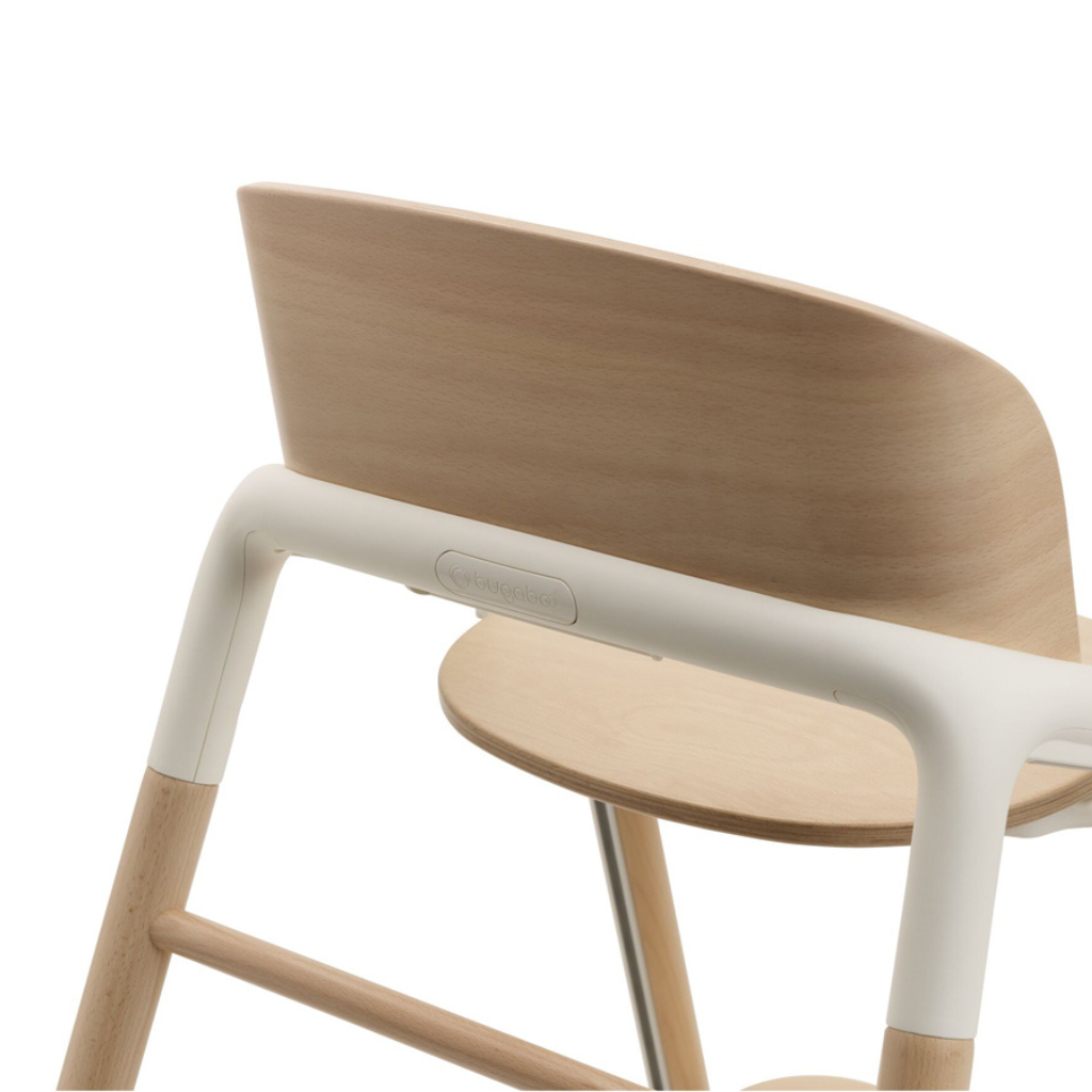 Bugaboo Eetstoel Giraffe Wood/White