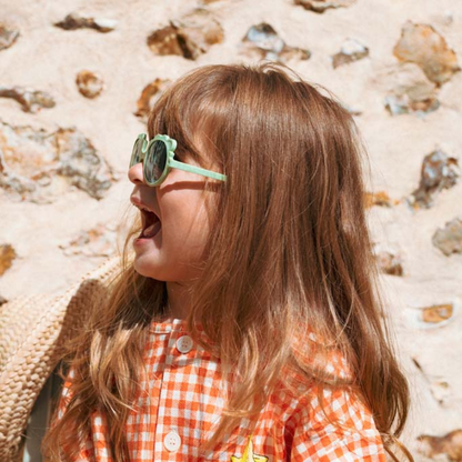 Ki ET LA Lunettes de soleil Lion vert de 1 an à 2 ans