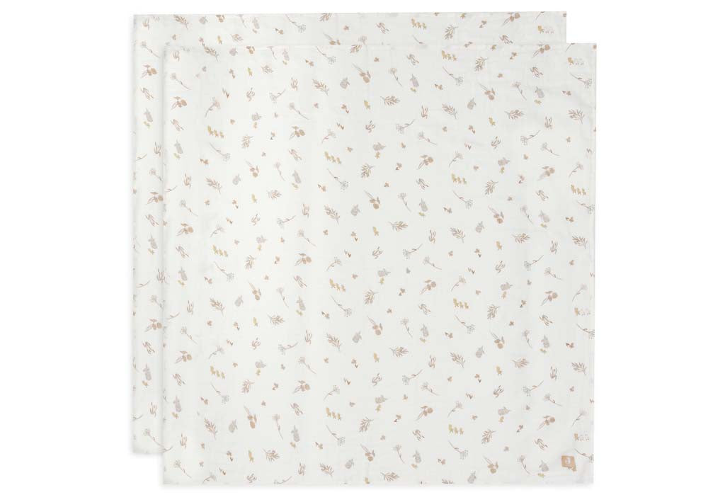 Jollein Tetradoek Riverside 115 x 115 cm - 2 stuks
