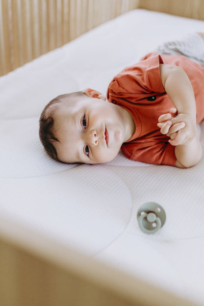 ZZZOO Matelas pour lit de bébé Ours avec surmatelas Airgosafe Lg 60 x L 120 cm