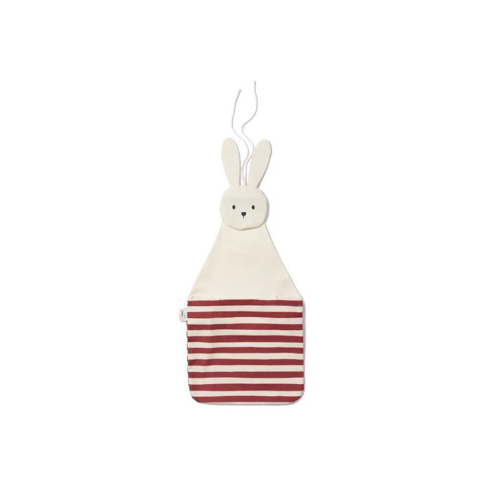 Play&Go Rangement Mural Et Sac Toto Bunny Beige / Rouge