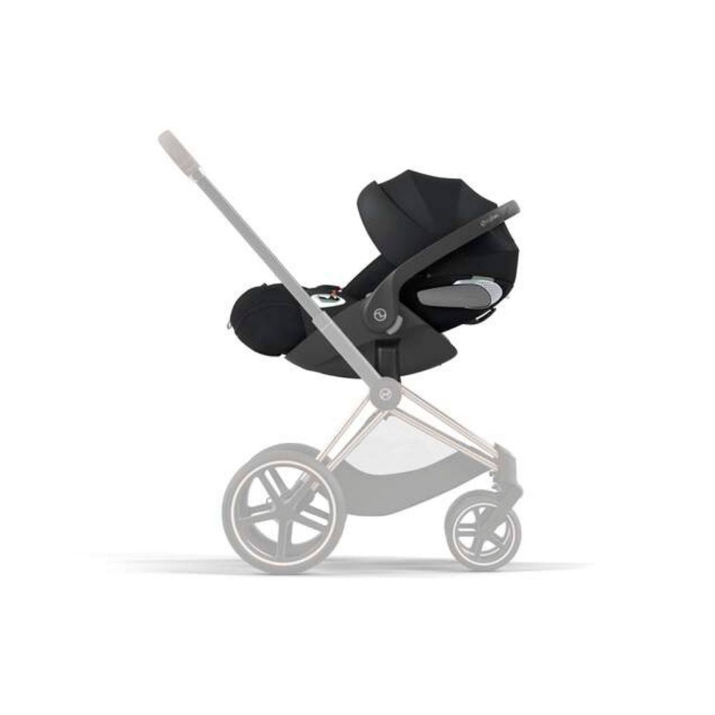 Cybex Siège-auto portable Cloud T Plus Groupe 0+ i-Size Sepia Black